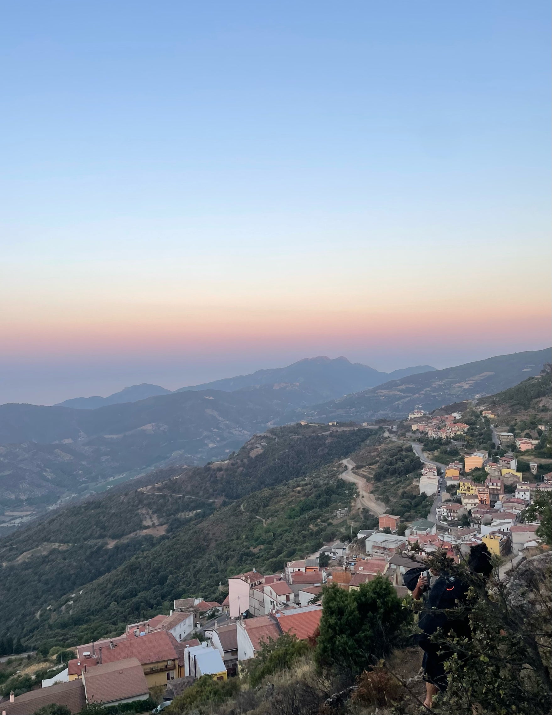 image of small village in Sardinia, Italy